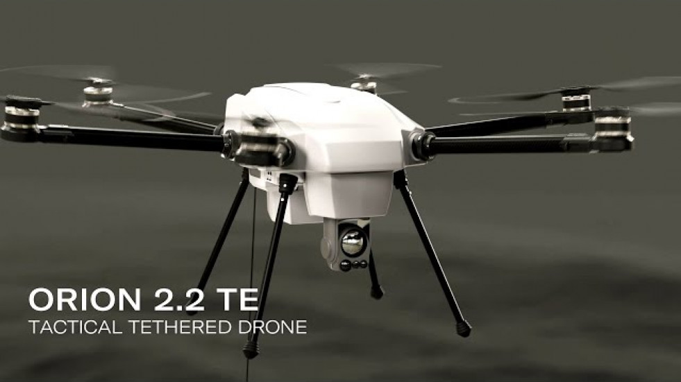 ORION 2.2 TE - Tactical Tethered Drone for ISR and Telecommunications