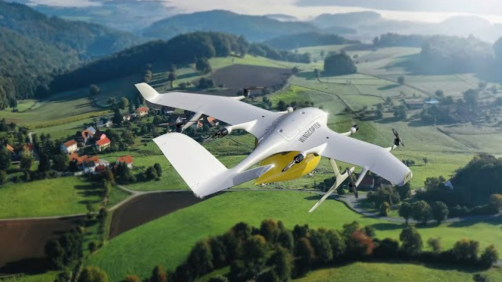 Groceries from the air: Wingcopter drones deliver everyday goods for the first time in Germany