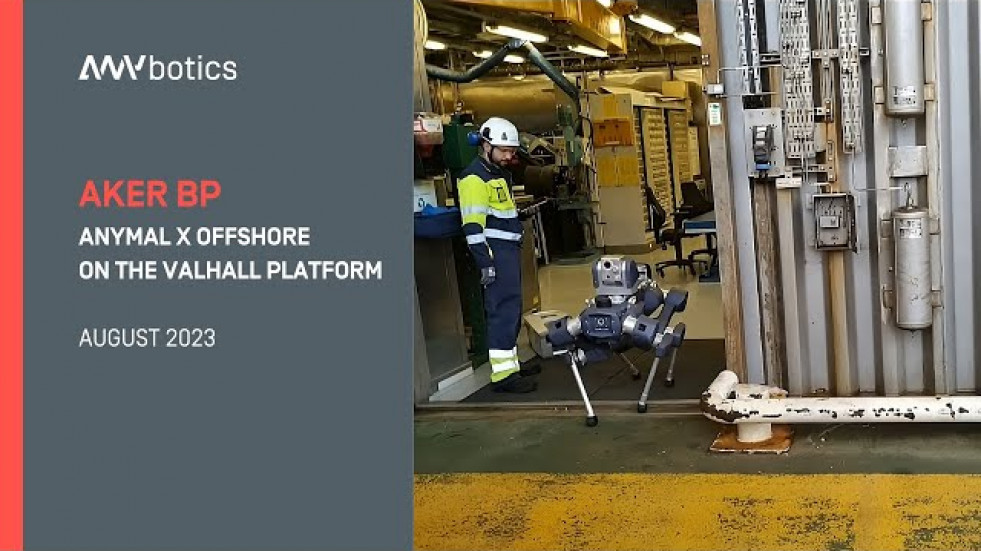 Aker BP - ANYmal X Offshore Deployment on the Vallhall Platform