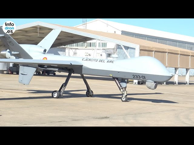 El dron MQ-9 participa en el ‘Top Gun’ de la OTAN