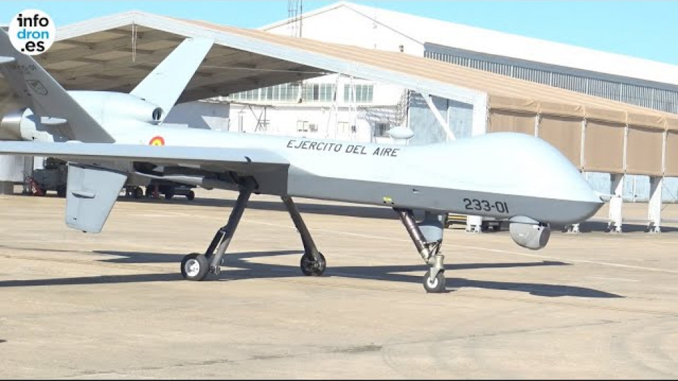 El dron MQ-9 participa en el ‘Top Gun’ de la OTAN