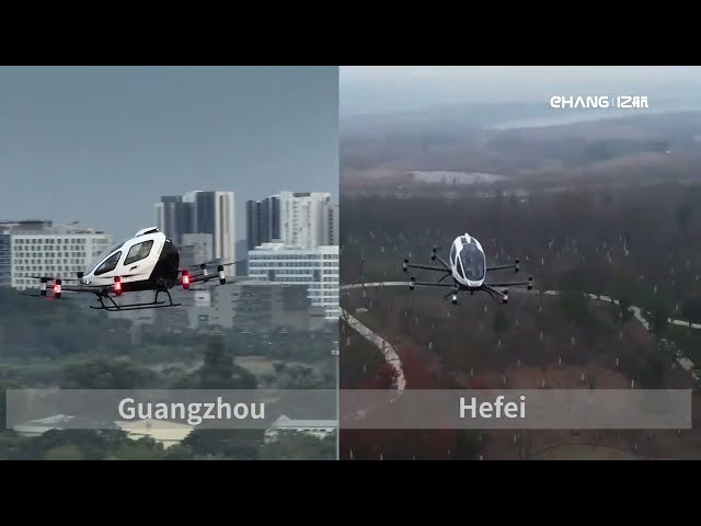 Certified EH216-S Successfully Completed Debut Commercial Flight Demonstrations in Guangzhou & Hefei
