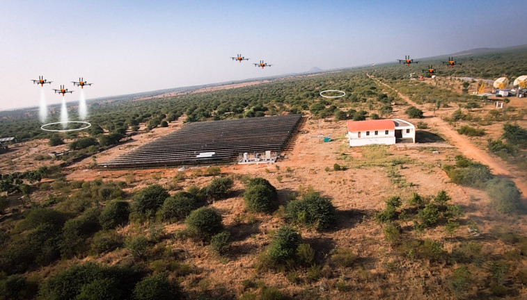 Instituto Indio drones anti incendios
