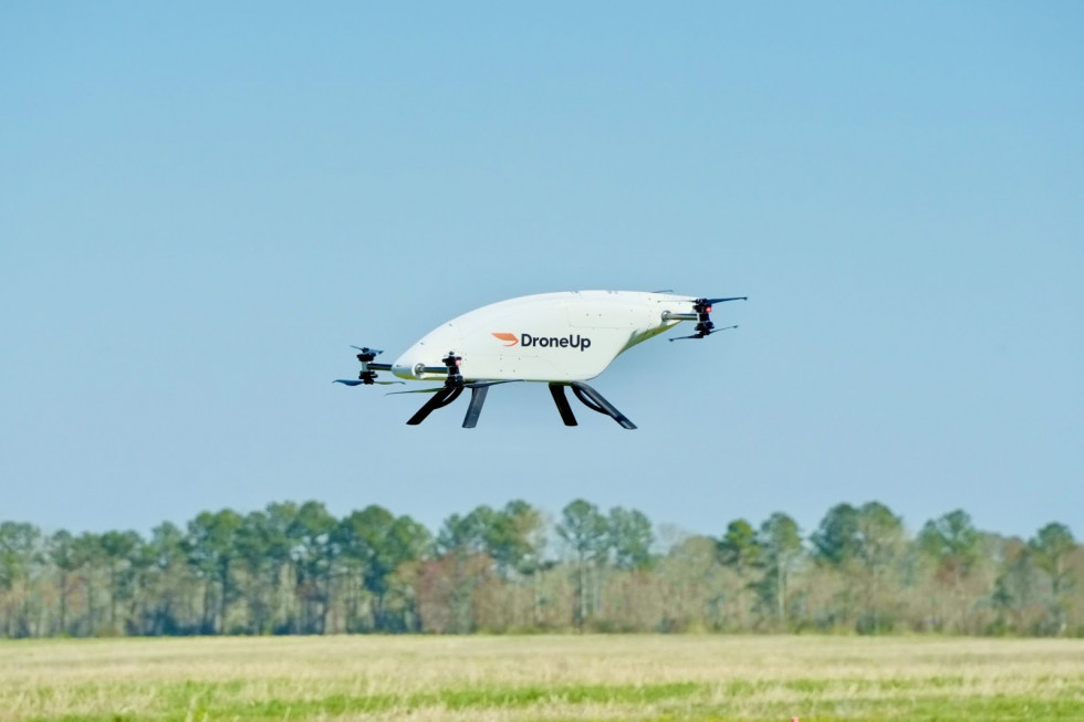 DroneUp dron de carga