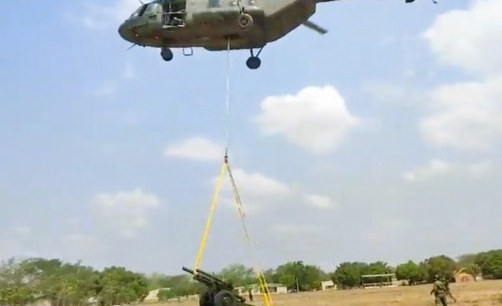 Colombia despliega sus helicópteros Mi17 en operaciones contrainsurgentes
