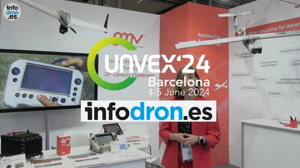 GMV muestra en Unvex los drones Seeker y Passer y el ordenador de control de vuelo Atlante