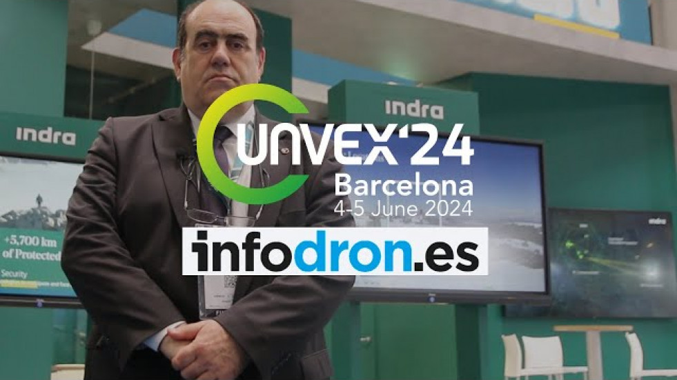 Indra muestra en Unvex sus sistemas antidrón y la convergencia de los sistemas ATM, UTM y Crow