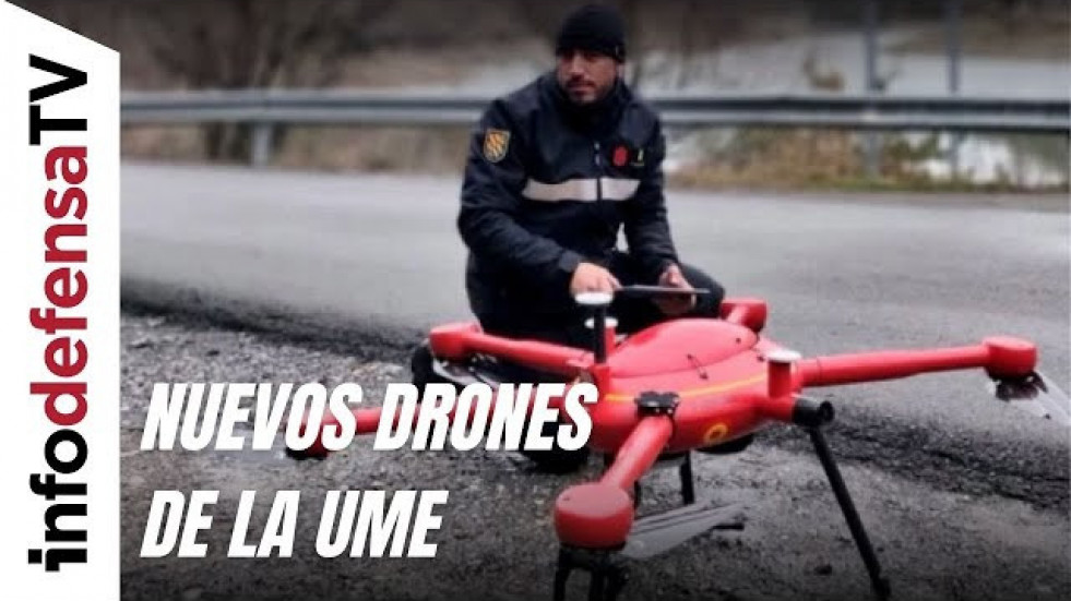 Isdefe y la ULE trabajan en un simulador para entrenar a la nueva unidad de drones de la UME