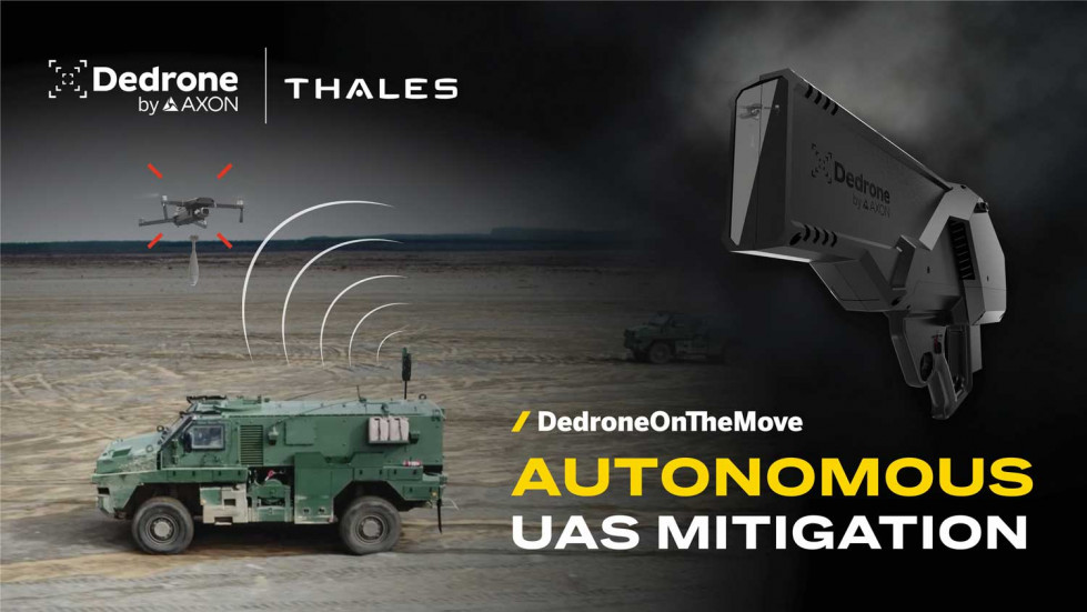67e13afff814de18fbcb9fa6 Dedrone by Axon Thales Autonomous CUAS