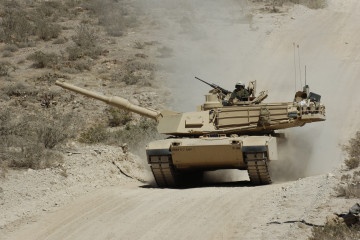 Abrams Tank at the Dona Anna Range