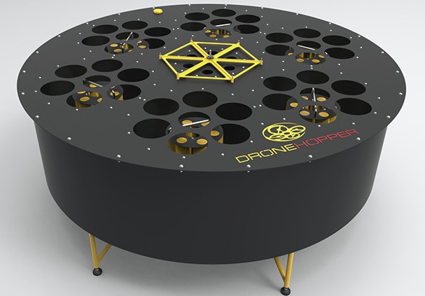 Drone Hopper crea un RPA capaz fumigar campos y apagar fuegos