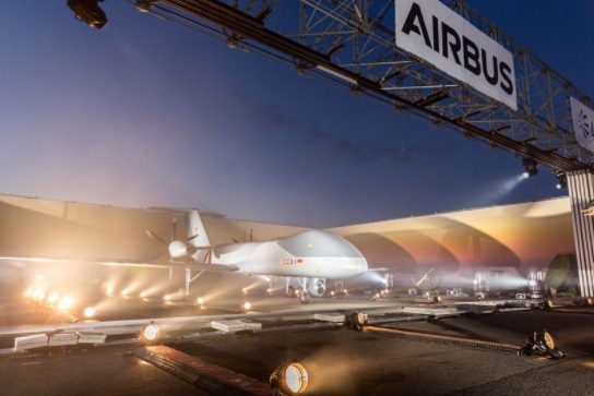 Presentación del primer Euromale a escala real. Foto: Airbus