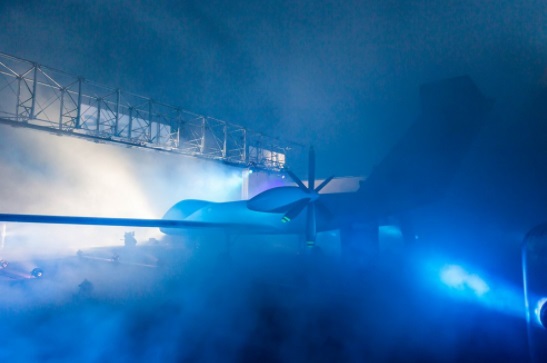 Presentación del primer Euromale a escala real. Foto: Airbus