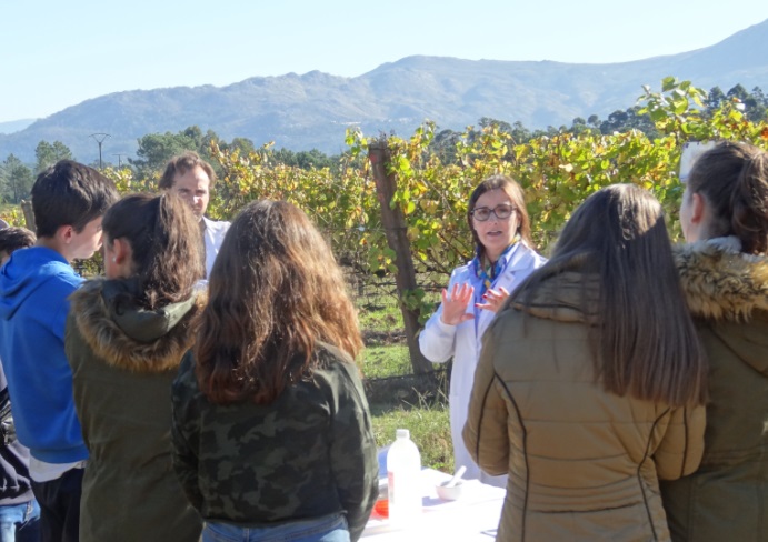 Taller del grupo supraautonómico Robodronvi, drones en viticultura